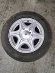 4 Jante aluminiu cu patru gauri +anvelope 195/65/R15