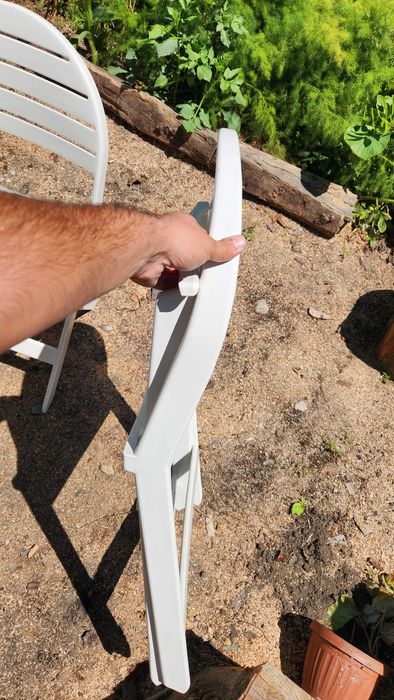 Set 6 scaune pliante pentru gradina * terasa