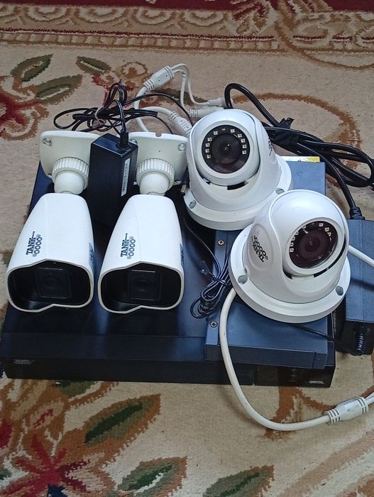 Камера IP  комплект видеонаблюдения