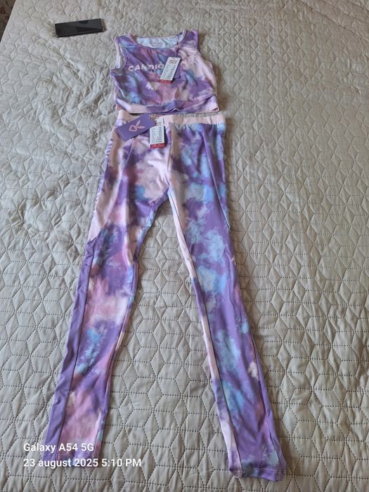 Costum fitness fete 13-14 ani nou