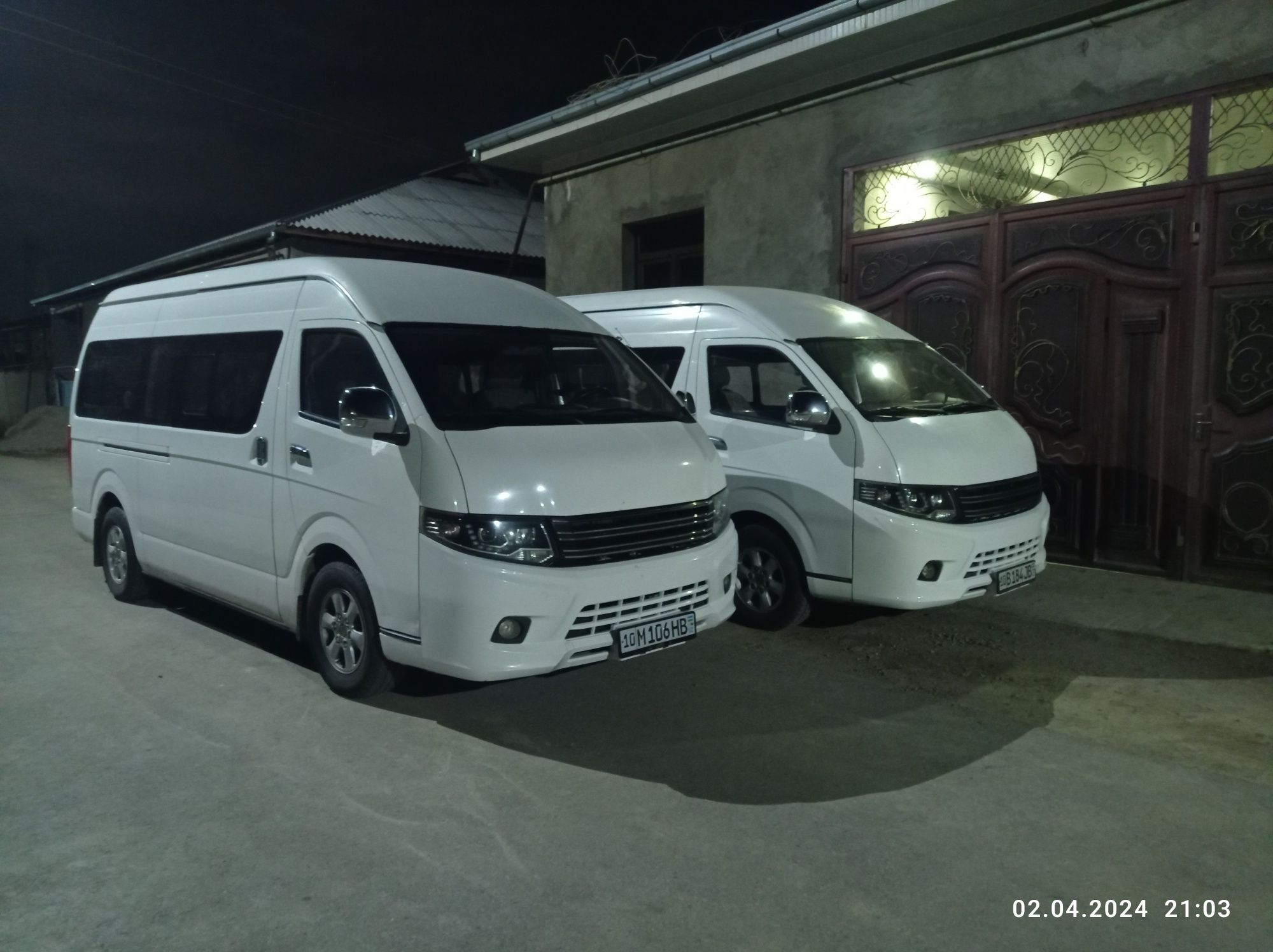 На заказ  Микроавтобус Uzbekistan BO'YLAB SAYOHAT