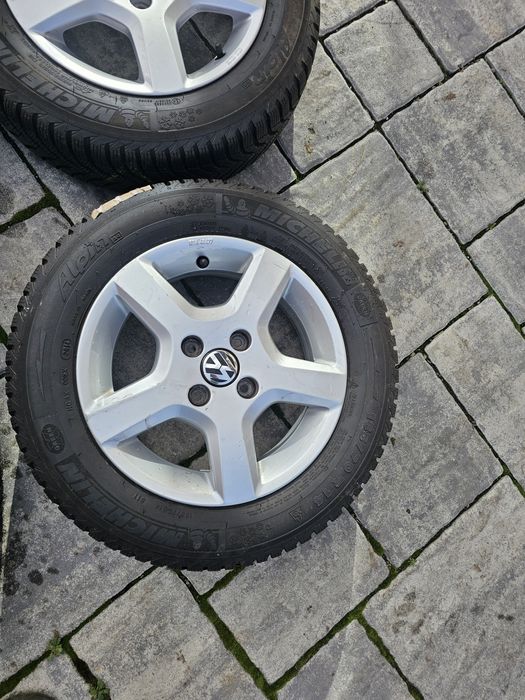 Jante originale Vw r14 cu cauciucuri de iarna