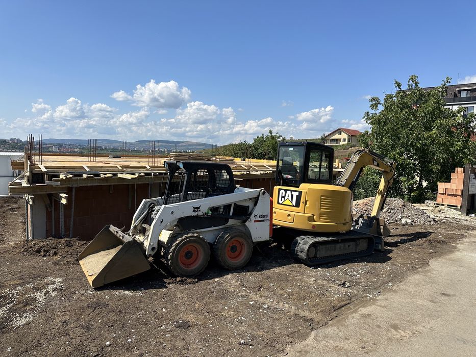 Inchiriez BOBCAT Buldo Excavator Incarcator Frontal Dumper Demolari