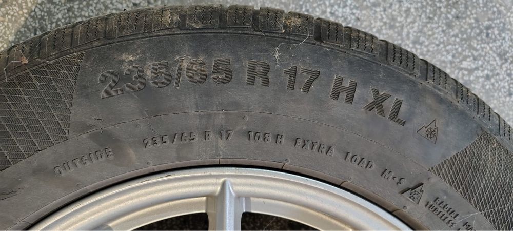 Джанти със зимни гуми за мерцедес