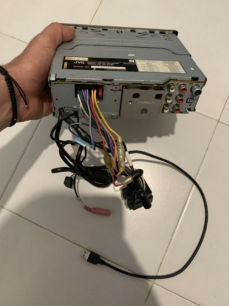 Авто радио JVC Bluetooth