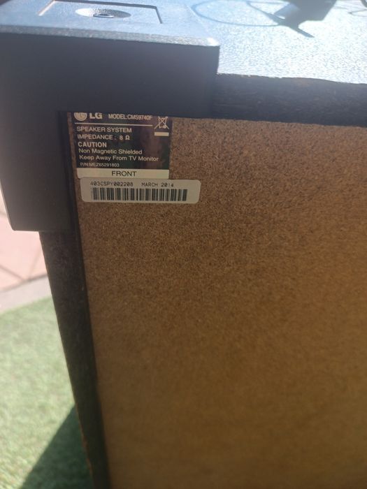 Sistem muzică. LG xboom  cm 9740