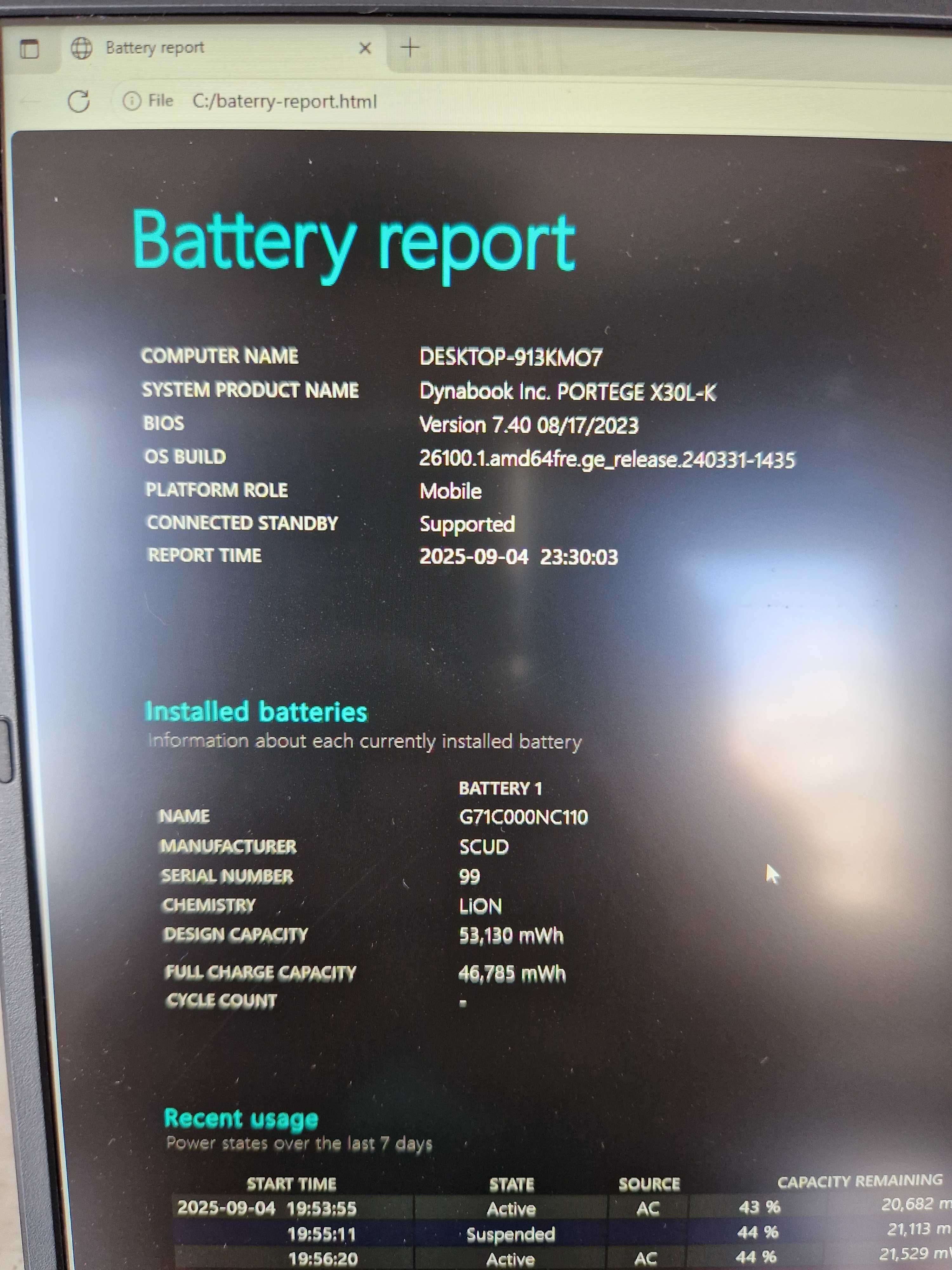 Toshiba Dynabook PORTEGE X30L-K• 16GB RAM• 256GB SSD Отлично състояние