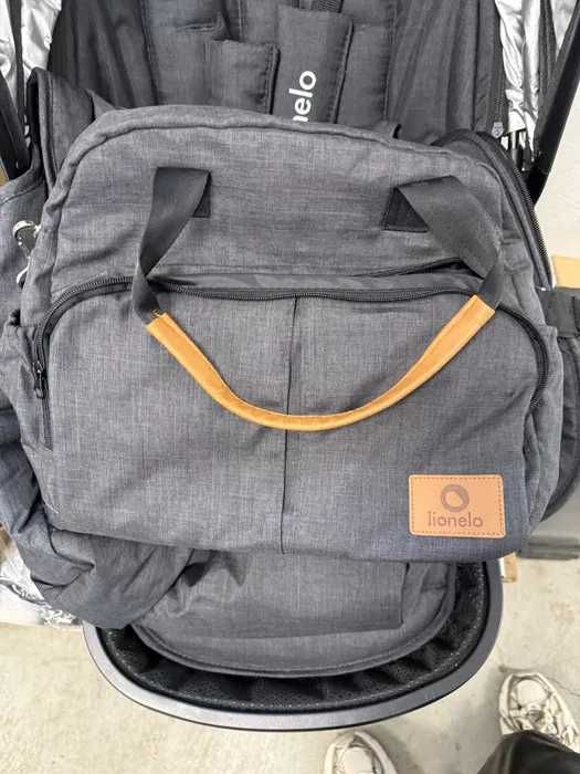 Детска количка 3 в 1 Lionelo Amber, Graphite grey