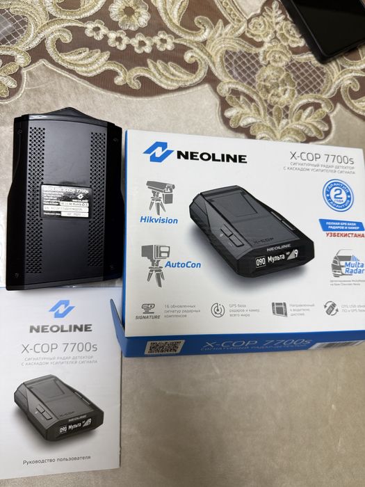 Neoline 7700s Антирадар Акуратний ишлатилган холати идеал