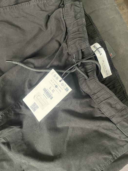 Мъжки Карго черен панталон НОВ