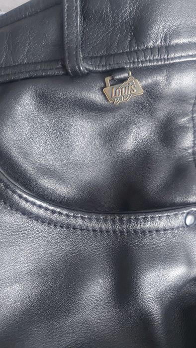 Pantaloni moto piele naturala Luis