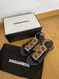 Sandale cu pietre Dsquared