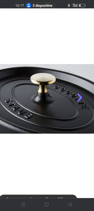 Vând oala Staub nu LeCreuset