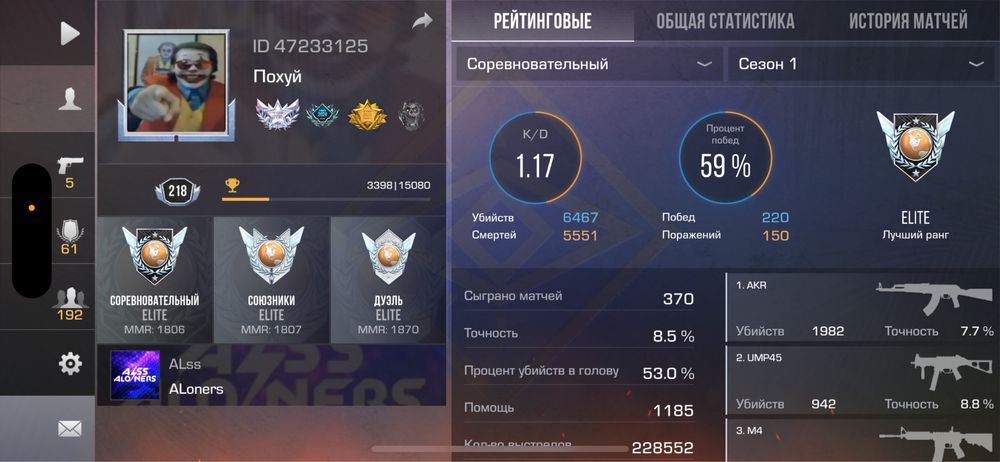 Олд акк стендофф