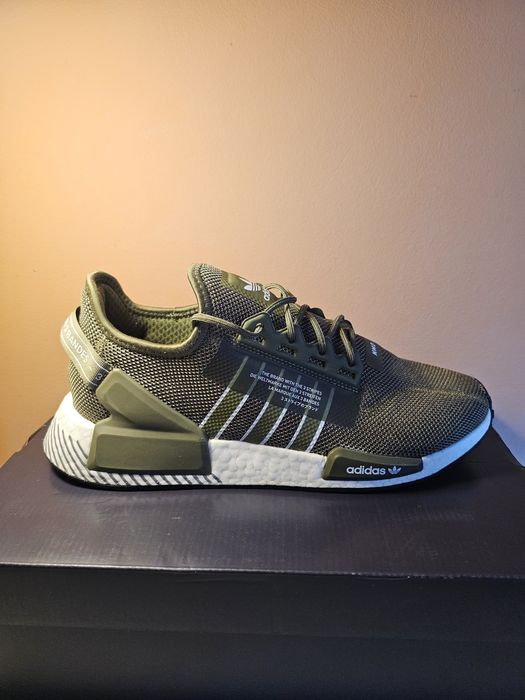 Adidas NMD_R1 Primeknit Olive – originali, mărimea 45⅓