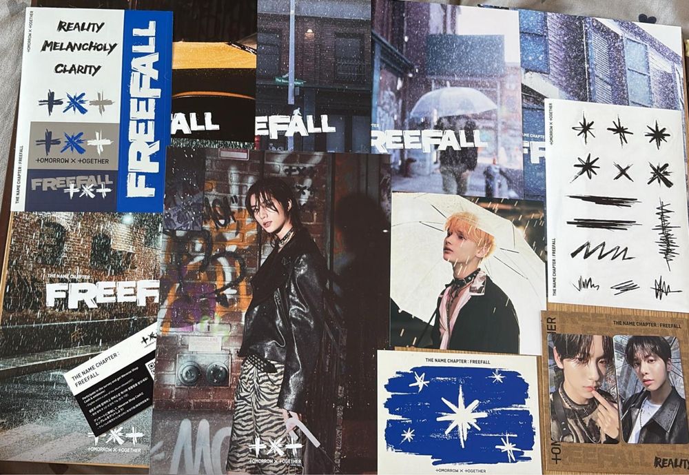 Kpop Album TXT- Freefall