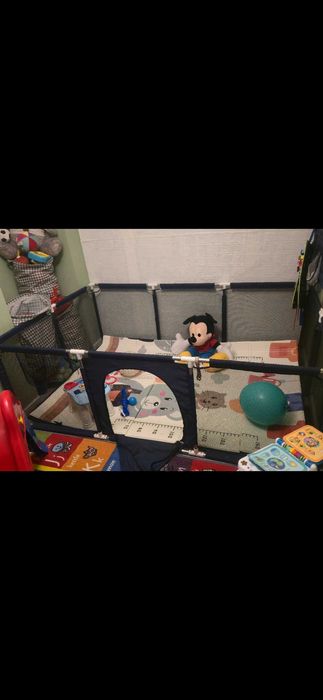 Кошара за игра 180х120 със килимче