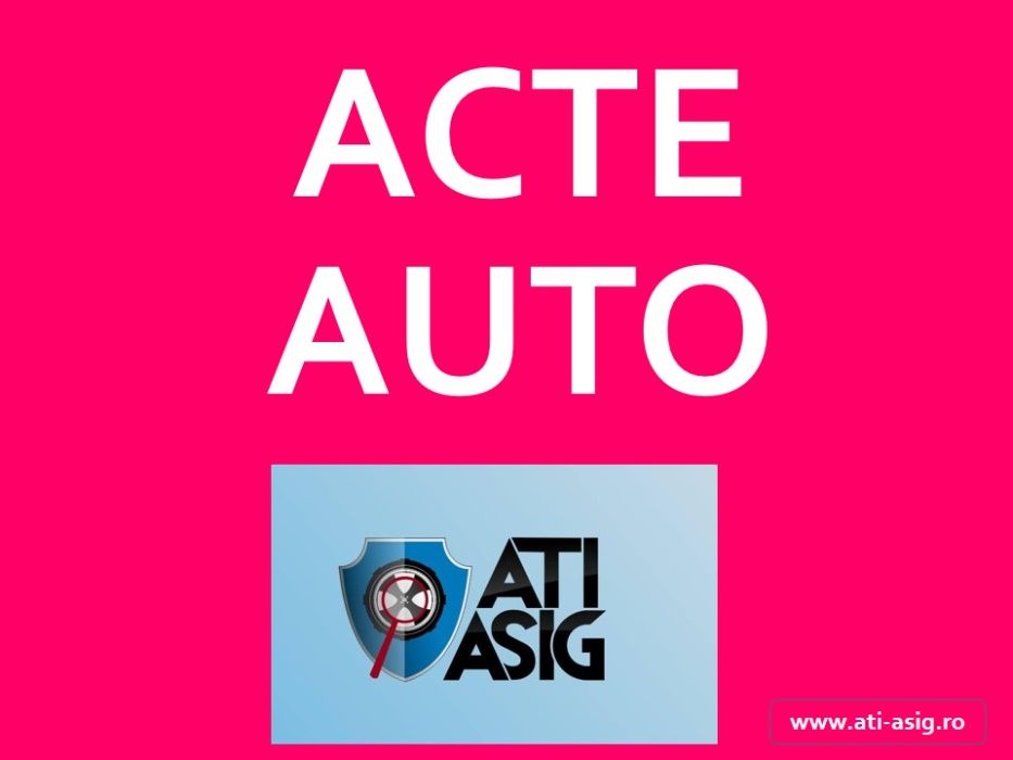 Contracte Auto -Acte Auto -Numere provizorii -rosii -Traduceri