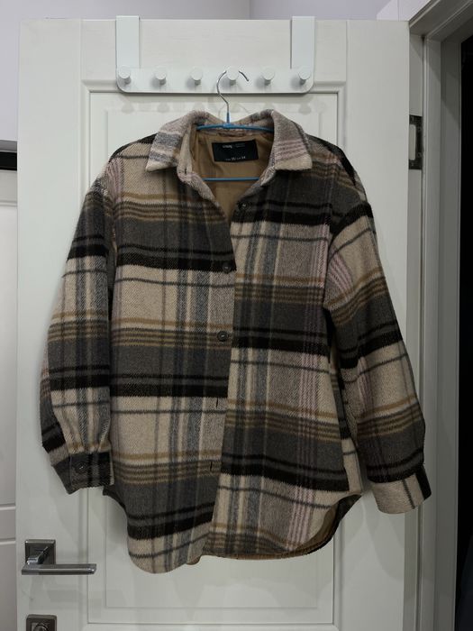 Рубашка теплая в клетку