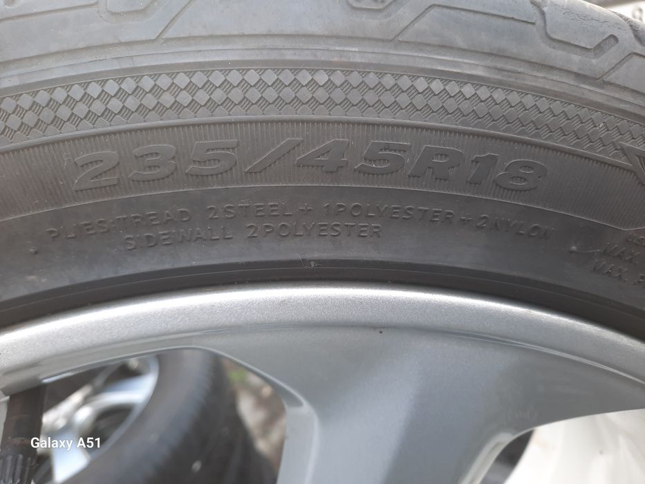 Ляти джанти с гуми за ФОРД, 18цола, 5×108