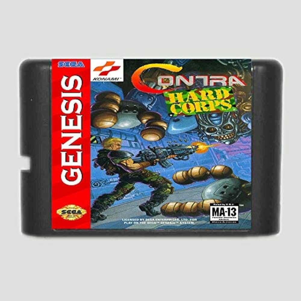 Картридж Sega Contra Hard Corps