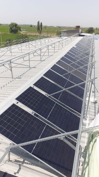 Quyosh panellari o'rnatish