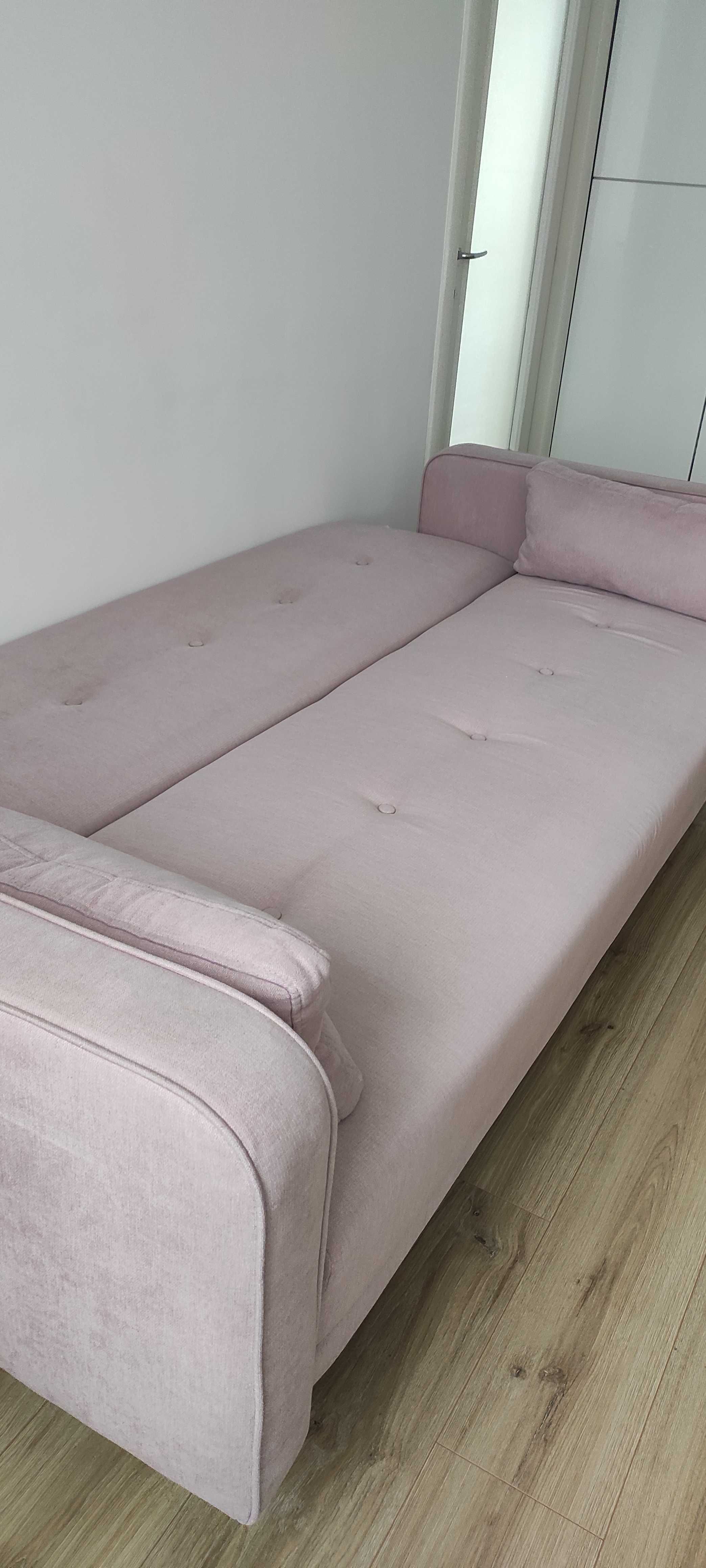 Canapea extensibila 4 locuri Stuttgart roz