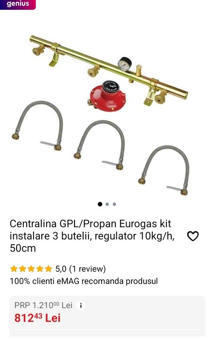 Vand centralina Eurogas