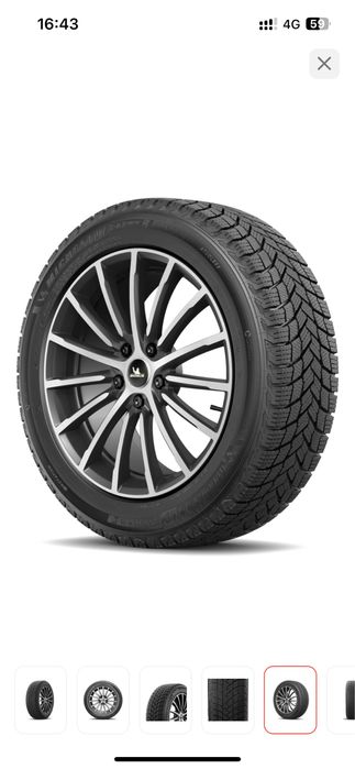 Продам комплект 4шт новой резины Michelin x-ice snow 185/65R15