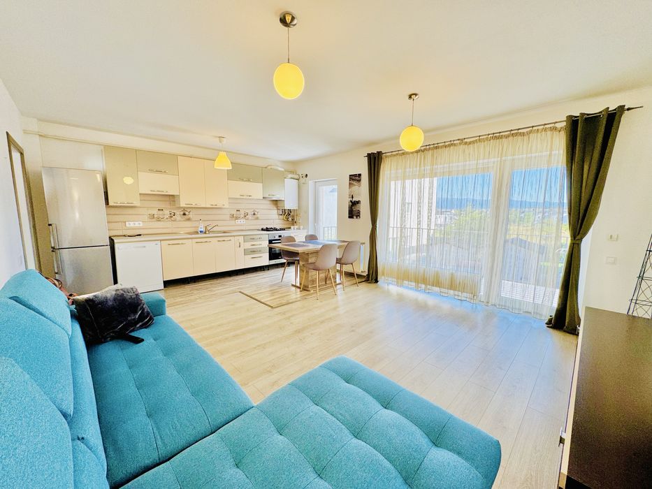 REDUCERE apartament 3 cam PREMIUM la Vila Sibiu mobilat 2 loc parcare