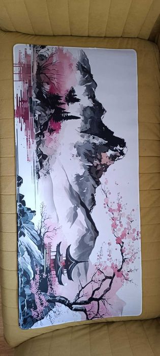 Пад за мишка с дизайн на японски череши (Сакура)