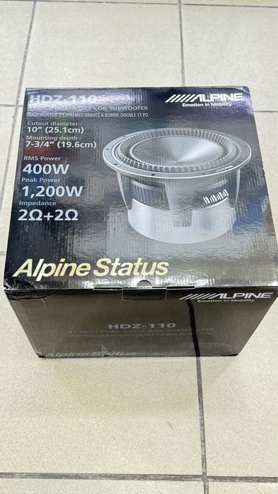 ALPINE status  HDZ-110
