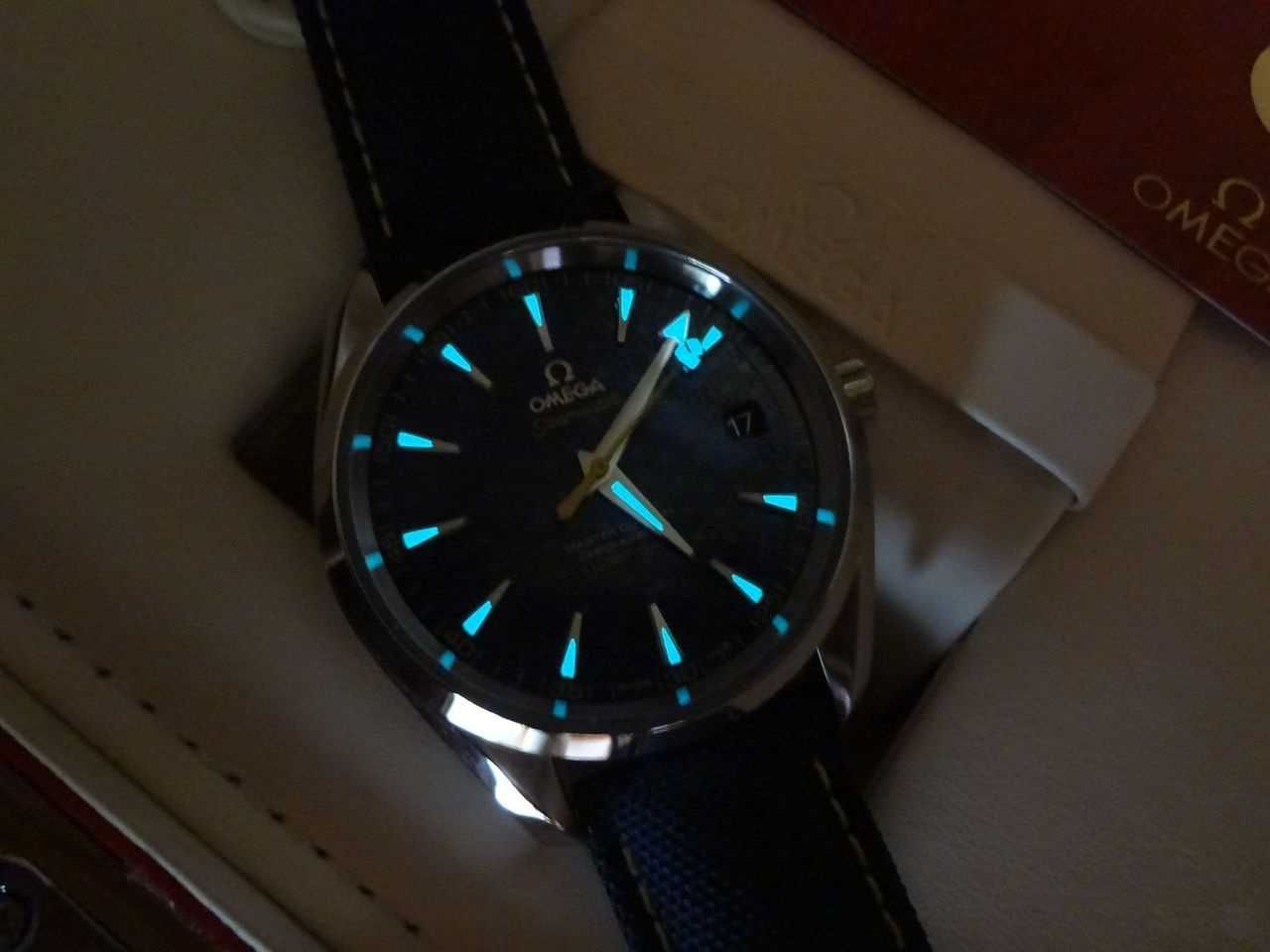 Omega Seamaster Aqua Terra 150m James Bond 007 Blue Edition