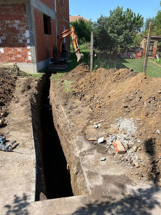 Услуги с мини багер