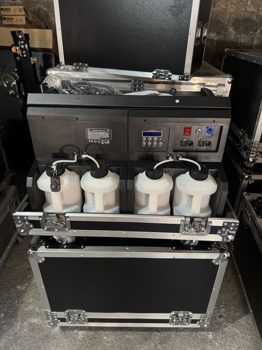 Masina Baloane cu Fum Smoke Bubble Machine + Flightcase