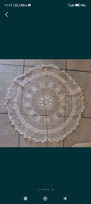 Macrame lucrate manual vechi