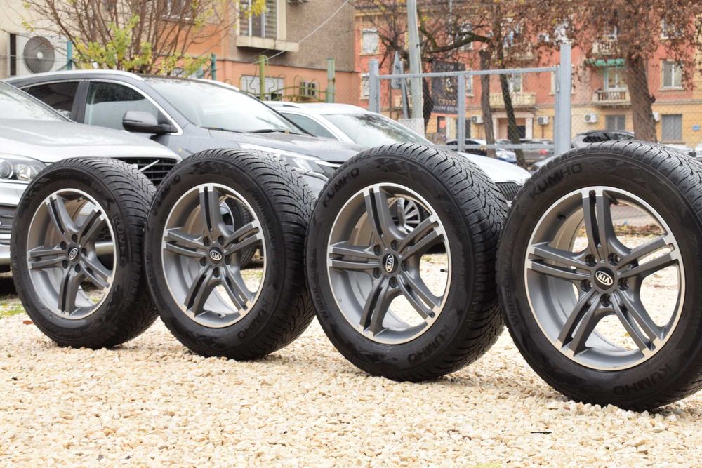 Оригинални алуминиеви джанти със зимни гуми за  !Kia !Киа !Хюндай