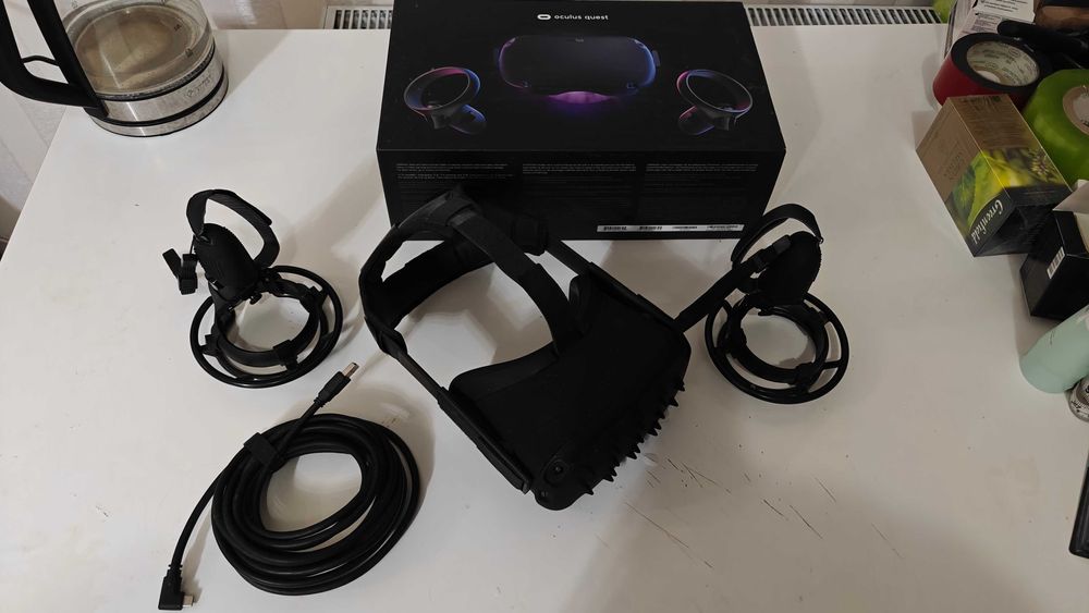 VR-шлем Meta/Oculus Quest 1 - 128Gb + куча аксессуаров