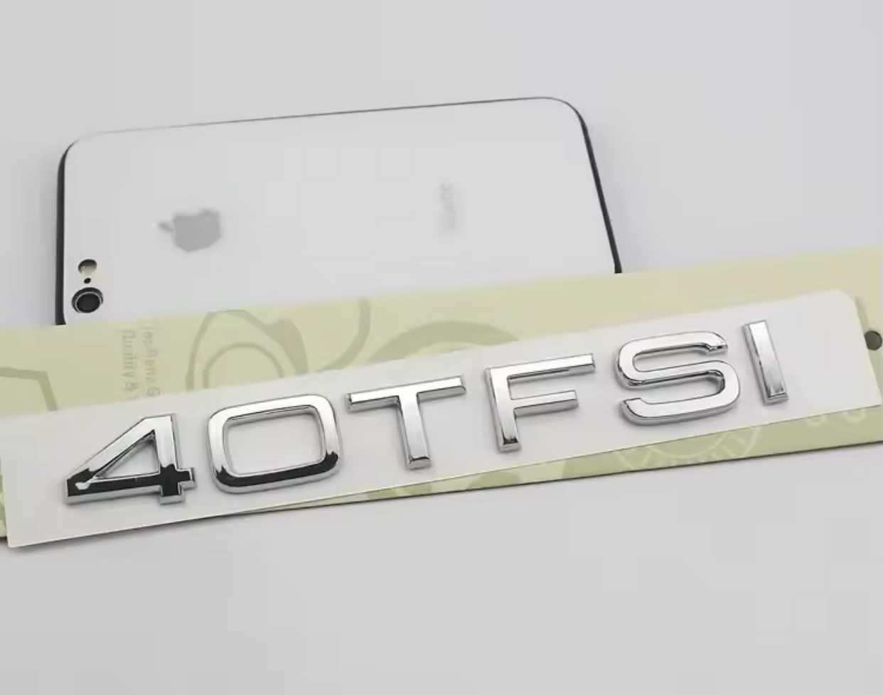 Embleme AUDI TFSI - 30 TFSI 35 TFSI 45 TFSI 50 TFSI 55 TFSI 60 TFSI