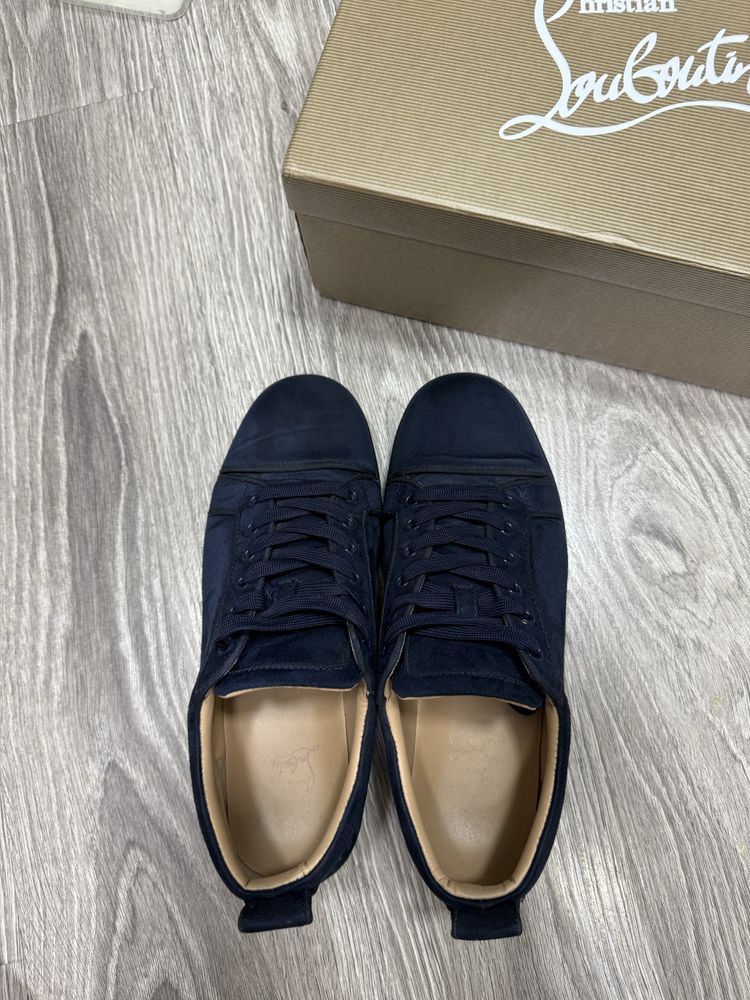 Кеды Louboutin navy blue