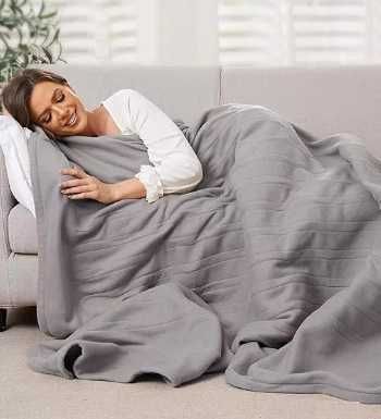 Pătură încălzită electrică McJaw 200x150cm cu oprire automată