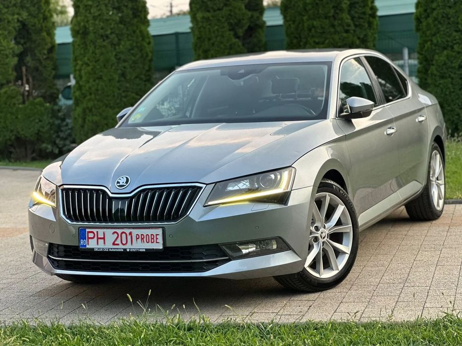 Skoda Superb 2.0TDI/190CP/DSG/Piele/LED/Camera/Navi