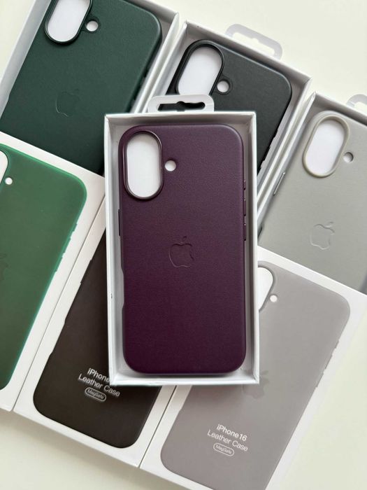 Carcasa/Husa din piele Apple Iphone 16/16 Pro/16 Pro Max cu Magsafe