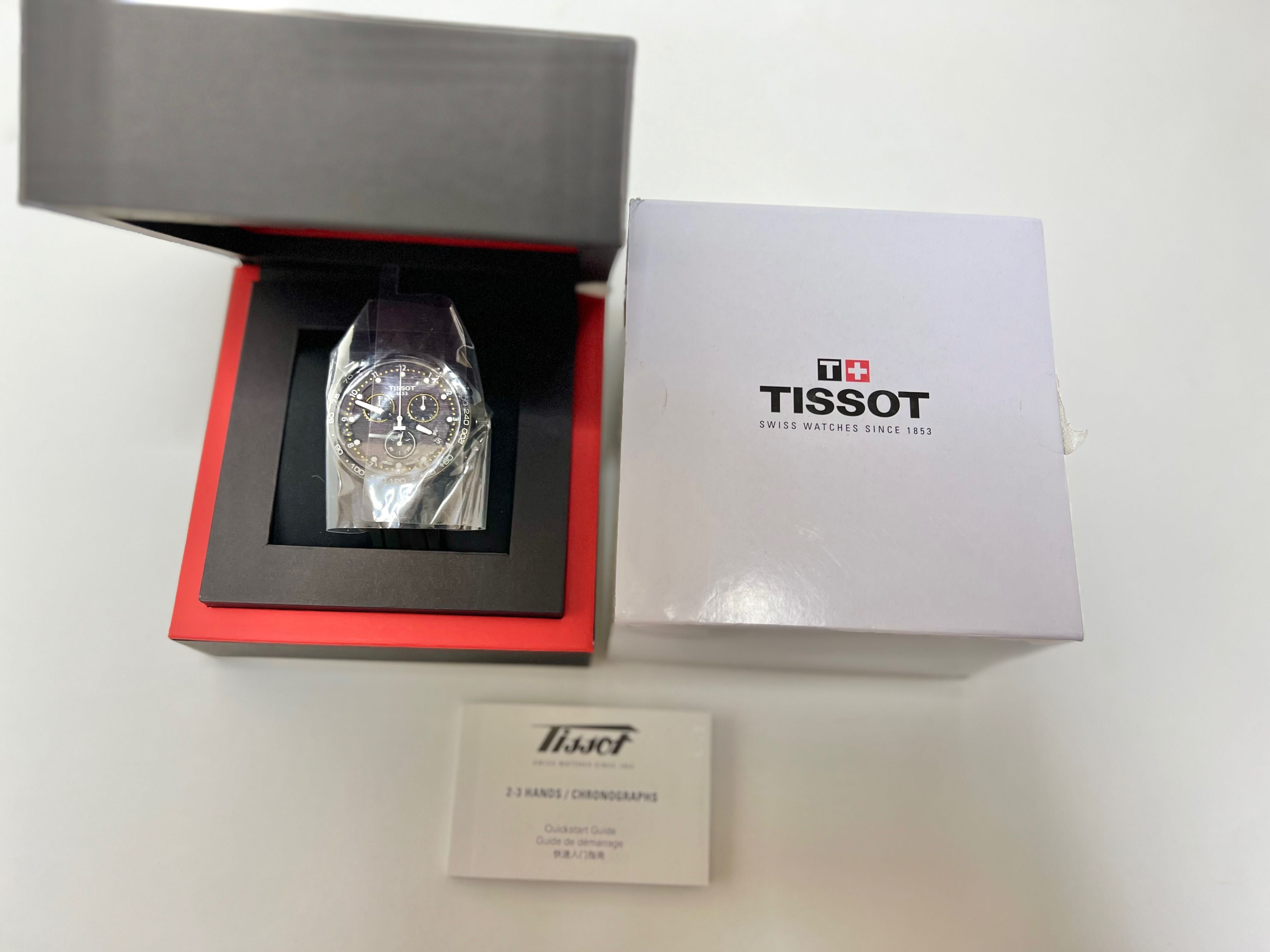 Оригинальные Tissot T-race Chronograph новые кварцевые часы Швейцария