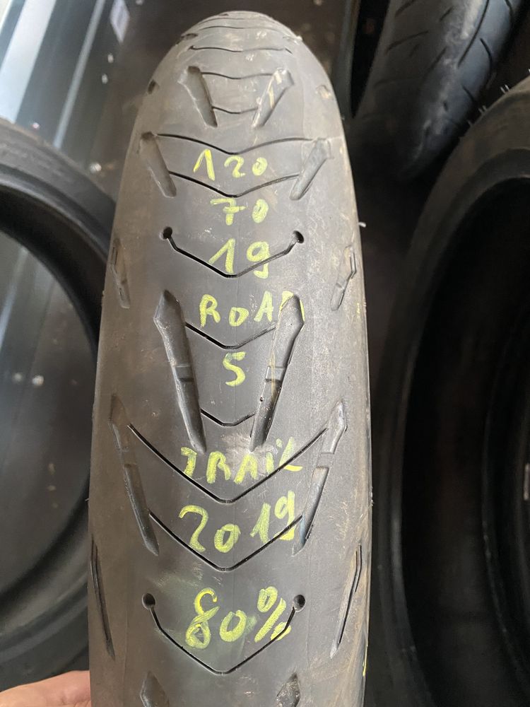 Anvelopa MOTO 120 70 19 Michelin Road 5 Trail DOT 2019 80% bun Cauciuc