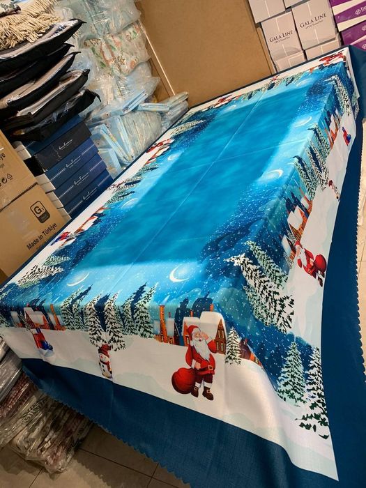 Скатерть новогодняя