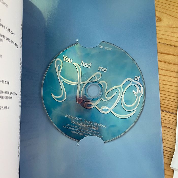 Zerobaseone You had me at hello кпоп албум