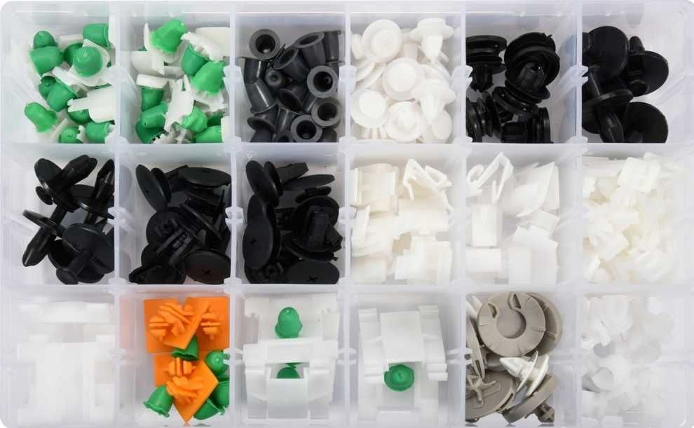 К-т щипки за Ауди, клипсове 160бр. За кори и др.