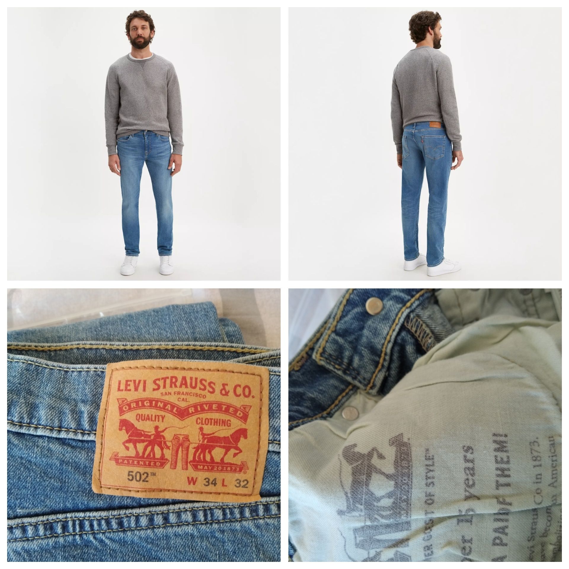 Джинсы "Levi's" Original (W33,34,36,38рр)