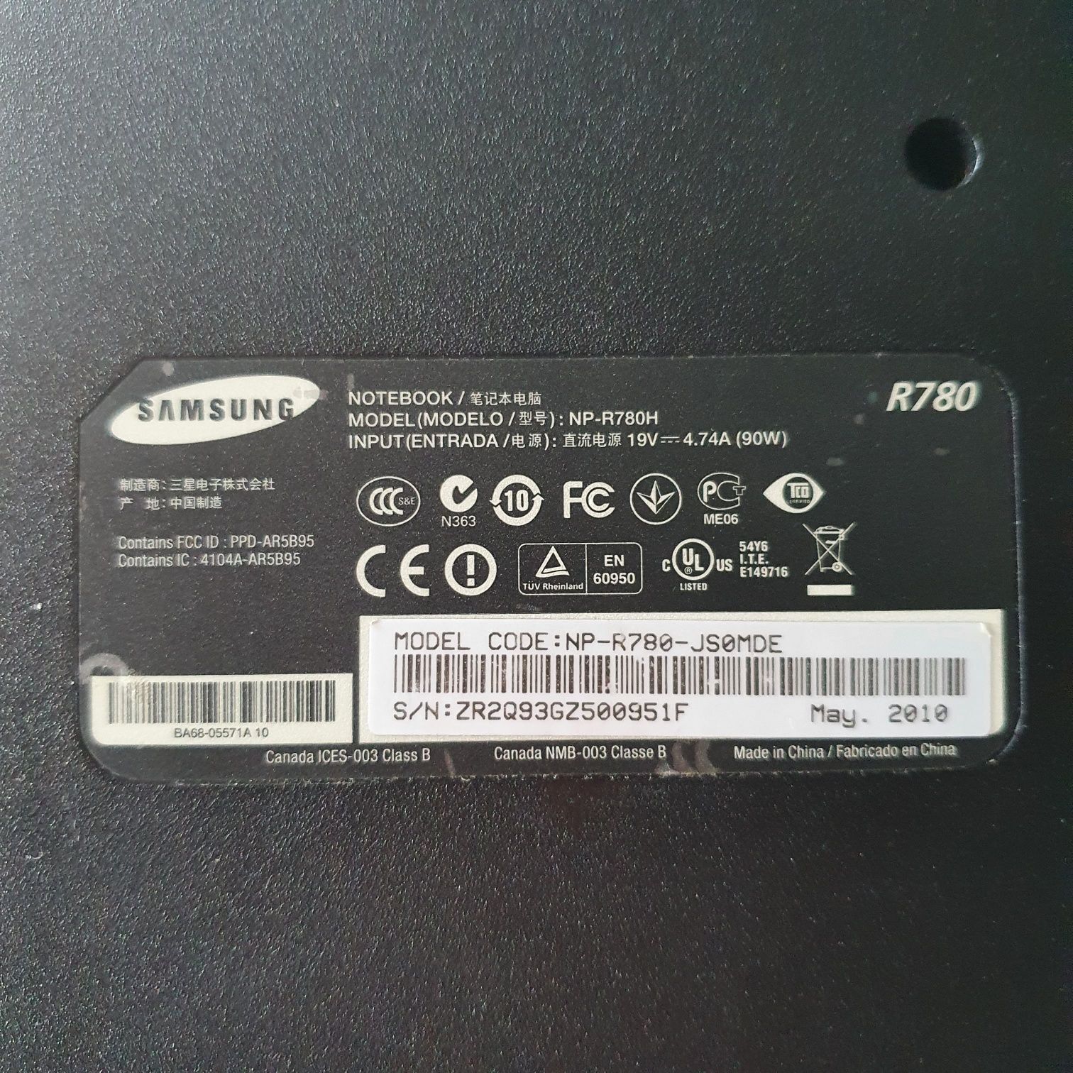 Laptop Samsung 17.3 inch, i5, 8gb, ssd 120gb